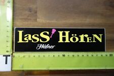 Alter aufkleber musikinstrumen gebraucht kaufen  Kupferberg