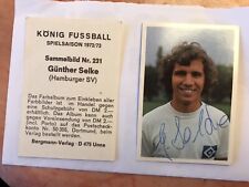 Günther selke autogramm gebraucht kaufen  Winsen