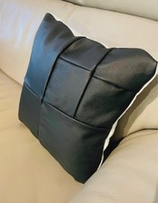 Black real leather for sale  MARYPORT