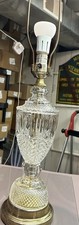 Vintage crystal lamp for sale  Muskegon