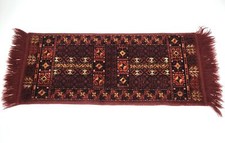 Tapete de mesa persa vintage feito à mão 34" tapete pequeno BB654 comprar usado  Enviando para Brazil
