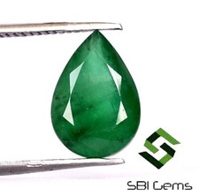 2.20 Cts Certificado Esmeralda Natural Corte Pera 10.50x7.50MM sin Tratar Loose comprar usado  Enviando para Brazil