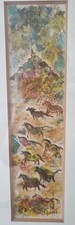 Tableau aquarelle cordes d'occasion  Albi