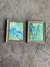 Pair abstract original for sale  Hilton Head Island