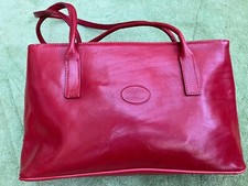 Women red leather for sale  HORSHAM