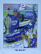 Autographed brad keselowski for sale  Concord
