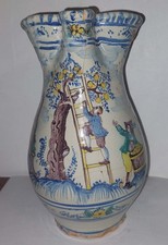 Pichet faience nevers d'occasion Pichet faience nevers d'occasion  Déville-lès-Rouen