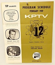 Nbc kptv 1959 for sale  Portland