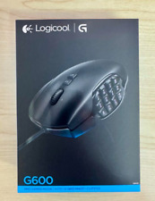 Mouse para jogos Logicool Logitech G600t MMO 20 botões 250-8200DPI com fio FF XIV comprar usado  Enviando para Brazil