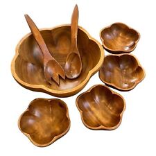7 pc wood salad bowl set for sale 7 pc wood salad bowl set for sale Zionsville