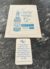 1953 stegmaier beer for sale  Slatington
