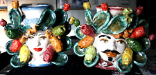 Teste moro ceramica usato  Siracusa