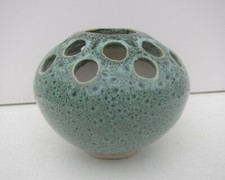 Turquoise pottery flower for sale  HASSOCKS