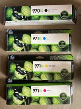 Novo! 4 X Tinta HP Officejet Pro X576dw X476dw Genuína HP 970XL HP 971XL 02/2022 comprar usado  Enviando para Brazil