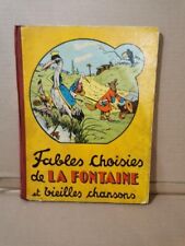 Fables choisies fontaine d'occasion  Reuilly