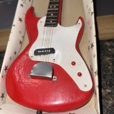 Guitarra elétrica miniatura Squier Sonic Telecaster Fingerboard 9 polegadas de altura comprar usado  Enviando para Brazil