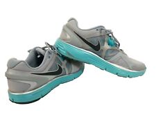 Usado,  Suporte feminino Nike H20 Repel Lunarglide sola 3 tamanho 9.5 cinza azul comprar usado  Enviando para Brazil