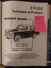 Revue technique triumph d'occasion  Avignon