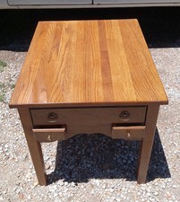 Solid oak end for sale  Joplin