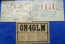 Vintage 1930s qsl d'occasion  Expédié en Belgium