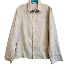 Linen shirt jacket for sale  Lincoln