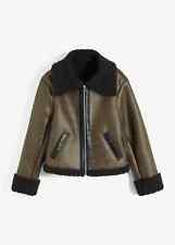 Stylische lammfellimitat jacke gebraucht kaufen  Deutschland