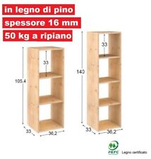 Scaffale libreria cubo usato  Valva