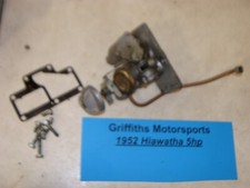1952 HIAWATHA 5HP motor de popa OMC Gale carburador folha placa botão de ajuste comprar usado  Enviando para Brazil