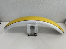Usado, PARA-LAMA DIANTEIRO HARLEY DAVIDSON OEM SPORTSTER 883 branco com amarelo comprar usado  Enviando para Brazil