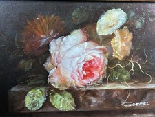 ölgemälde stillleben rose gebraucht kaufen  Hadamar
