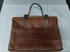 Vintage leather school for sale  BEDFORD