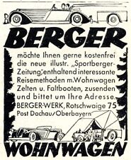 Faltcaravan berger dachau gebraucht kaufen  Waldburg