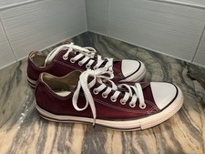 Tênis Converse All Star Low Top Marrom Borgonha Masculino 8.5 Chuck Taylor Shoes comprar usado  Enviando para Brazil