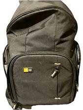 Mochila preta para tablet Case Logic compacta acolchoada DSLR câmera comprar usado  Enviando para Brazil
