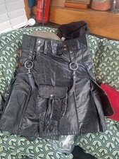 Mens leather kilt for sale Mens leather kilt for sale  SHEPPERTON