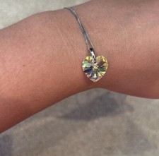 Swarovski crystal heart for sale  WORCESTER PARK