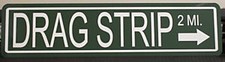 Placa de rua de metal DRAG STRIP Gasser Rat Rod Muscle Car Hot Rod Racing Burnout comprar usado  Enviando para Brazil