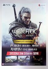 Usado, The Witcher 3 Wild Hunt: Complete Edition - Cartaz promocional A2 COREIA - PS5 coreano comprar usado  Enviando para Brazil
