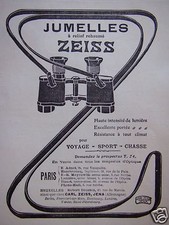 Zeiss advertising high d'occasion  Expédié en Belgium