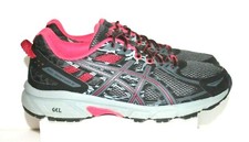 Sapato Feminino ASICS Gel Venture 6 Pixels Pine T7G6N Preto e Rosa Tamanho 8 comprar usado  Enviando para Brazil