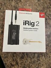Interface de guitarra IK Multimedia iRig 2 para iOS iPhone, iPad, iPod Touch caixa aberta comprar usado  Enviando para Brazil