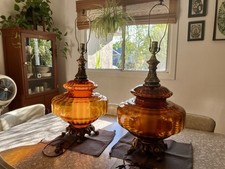 Vintage amber glass for sale  Sacramento
