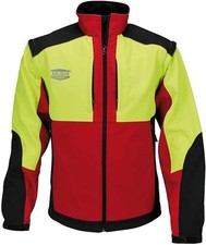 Veste softshell rouge d'occasion  Prissé