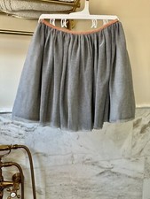 Saia de tule cinza infantil ZARA tamanho 13/14 comprar usado Saia de tule cinza infantil ZARA tamanho 13/14 comprar usado  Enviando para Brazil