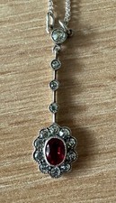 Antikschmuck kette silber gebraucht kaufen  Zwönitz