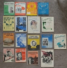 Selection vintage sheet for sale  KING'S LYNN