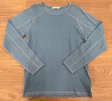 Bóia jeans Agave Supima Thermal Crew em azul Legião nova sem etiquetas tamanho: médio, usado comprar usado  Enviando para Brazil