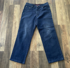 Cartier Jeans Division Hombres Ajuste Real W32 L27.5 Azul Denim Hecho en Francia-LEER segunda mano  Embacar hacia Argentina