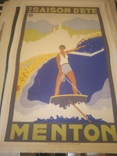 Manifesto poster pubblicitario usato  Torino