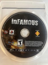 Disco e estojo GameStop inFamous (Sony PlayStation 3, 2009). Testado. Envio rápido! comprar usado  Enviando para Brazil